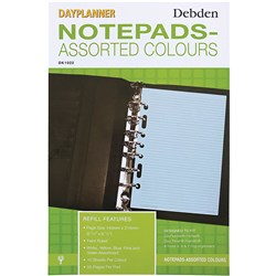 Debden DayPlanner Desk Multicoloured Lined Note Pad Refill