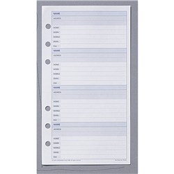 Debden DayPlanner Personal Telephone/Address Refill