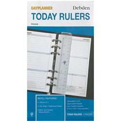 Debden DayPlanner Personal Today Ruler