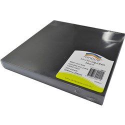 Kinder Squares Matte 254mm 80gsm Black