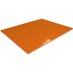 Rainbow Surface Board 510x640mm 290gsm Double Sided Orange Pack of 20