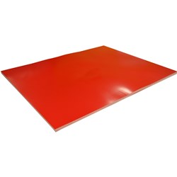 Rainbow Surface Board 510x640mm 290gsm Double Sided Red Pack of 20