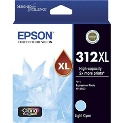 Epson 312XL Light Cyan Ink Cartridge