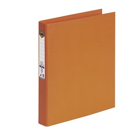 A4 2 D 25mm Orange PE Binder