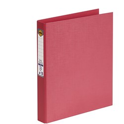 Marbig A4 2 D 25mm Coral PE Binder