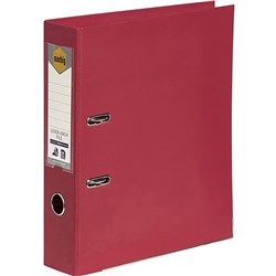 Marbig A4 Deep Red PE Lever Arch File