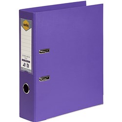 Marbig A4 Purple PE Lever Arch File