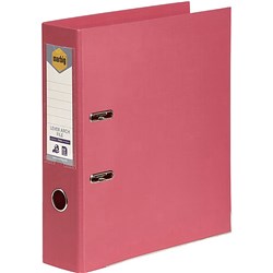 Marbig A4 Coral PE Lever Arch File