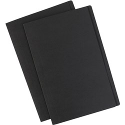 Avery F/Cap Matte Black Manilla Folders