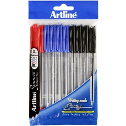 Artline Smoove 8210 Medium Assorted Ballpoint Pen