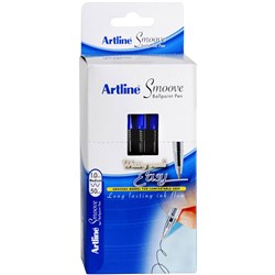 Artline Smoove 8210 Medium Blue Ballpoint Pen