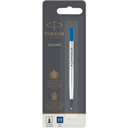 Parker Medium Blue Rollerball Refill