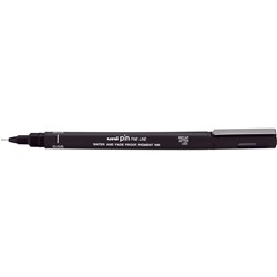 Uni Pin 200 Fineliner Pens 0.05mm Black