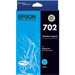 Epson 702 Ink Cartridge Cyan