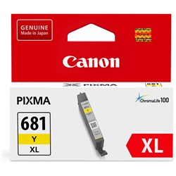 Canon CLI681XL Yellow Ink Cartridge