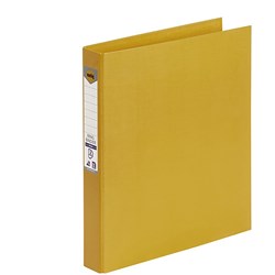 Marbig A4 2 D 25mm Yellow PE Binder