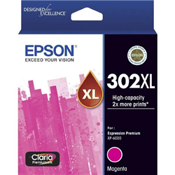 Epson 302XL Magenta Ink Cartridge