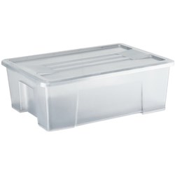 Italplast 10 Litre 281x396x137 Modular Clear Storage Box