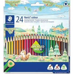 Staedtler Noris Triangular Colour Pencils Assorted