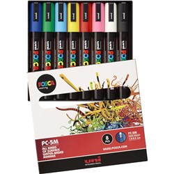 Posca PC-5M Assorted Colours 2.5mm Medium Bullet Paint Marker