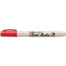 Artline Supreme Red Brush Marker