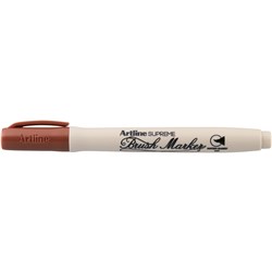 Artline Supreme Brown Brush Marker