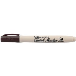 Artline Supreme Dark Brown Brush Marker