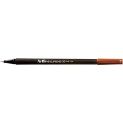 Artline Supreme Brown 0.4mm Fineliner Pen