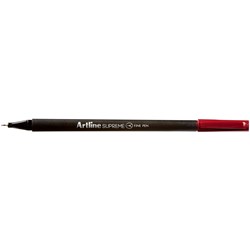 Artline Supreme Dark Red 0.4mm Fineliner Pen