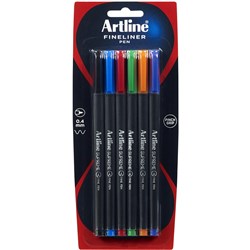 Artline Supreme Fineliner Pen 0.4mm Assorted