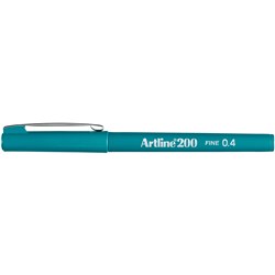 Artline 200 Dark Green 0.4mm Permanent Fineliner