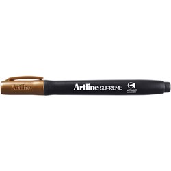 Artline Supreme Markers Metallic Bullet 1mm Bronze