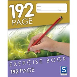 Sovereign Exercise Book 225x175mm 8mm Ruled 192 Page