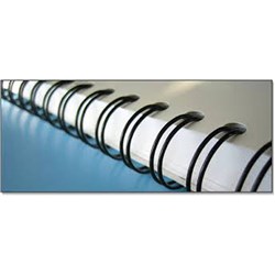 Gold Sovereign 34 Loop Binding Wires 14mm Black