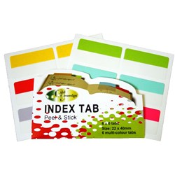 Gold Sovereign 22x40mm Index Tabs Coloured