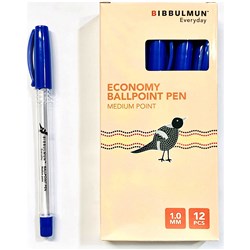 Bibbulmun Economy Medium Blue Ballpoint Pen