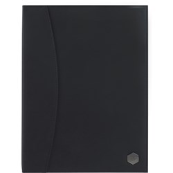 Marbig Professional A4 Soft Touch Display Book A4 24 Pocket Black