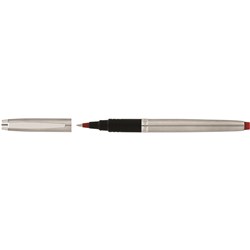 Artline Signature Silver Red 0.7mm Rollerball Pen