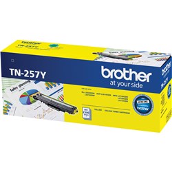 Brother TN-257 Yellow Toner Cartridge