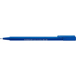 Staedtler 338 Triplus Broadliners Broad 0.8mm Blue