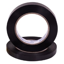 PP185 Black Strapping Tape 19mm x 66m