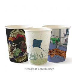 12oz SingleWall BioCup Art Series 1000/C