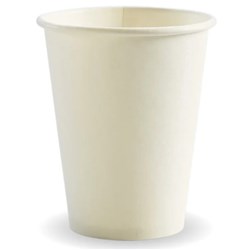 12oz SingleWall BioCup White 1000/C