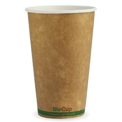 16oz SingleWall BioCup Kraft GS 1000/ctn