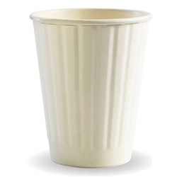 8oz80 DoubleWall BioCup White 1000/C