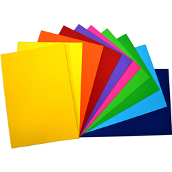 Surface Board - Assorted Colours - Pack of 100 - A5