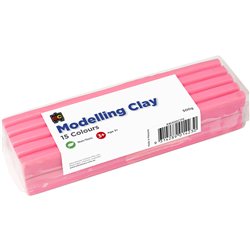 Modelling Plasticine 500gm - Pink 