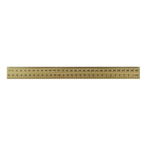 Rulers - 30cm Polished Wooden Ruler - United Office Choice