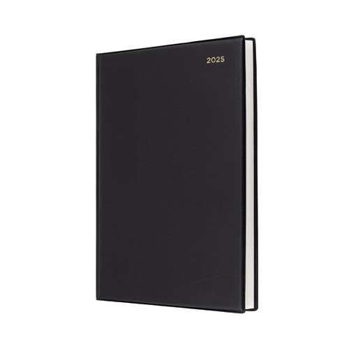 Business Diaries - Collins 2024 Belmont 147 A4 Day To Page Black Diary ...